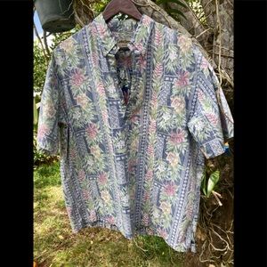 Vintage COOK’S STREET Men’s Aloha Shirt